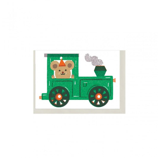 THE PRINTED PEANUT Mini Train Card