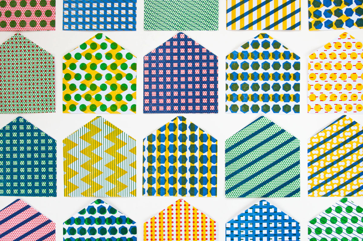 Letterpress Envelopes (Two-Color) / Bitokuko