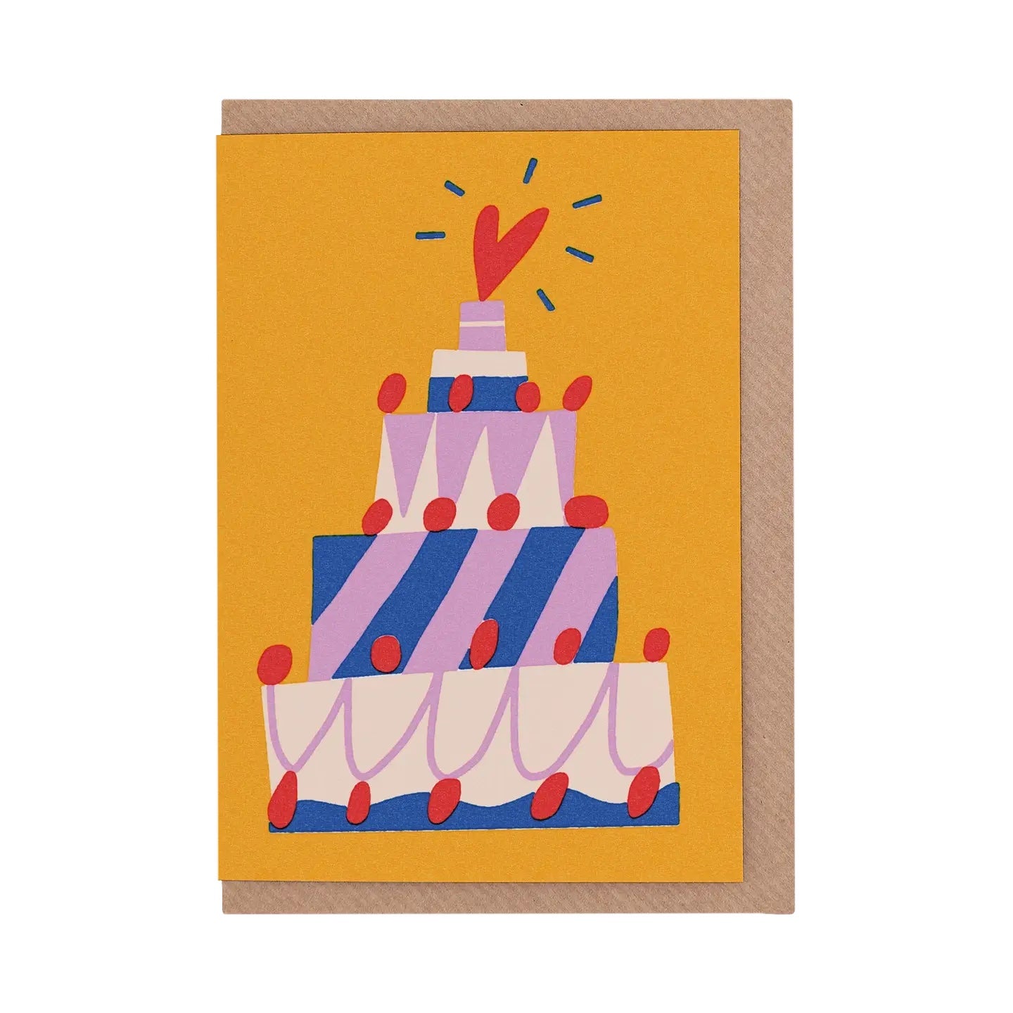 SUE DOEKSEN Wedding Cake Card