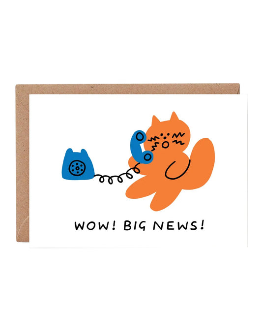 HOLLY ST CLAIR Big News Card