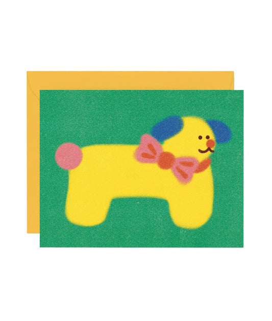 ZOEY KIM Birthday Dog Card