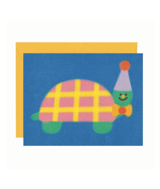 ZOEY KIM Birthday Turtle Card