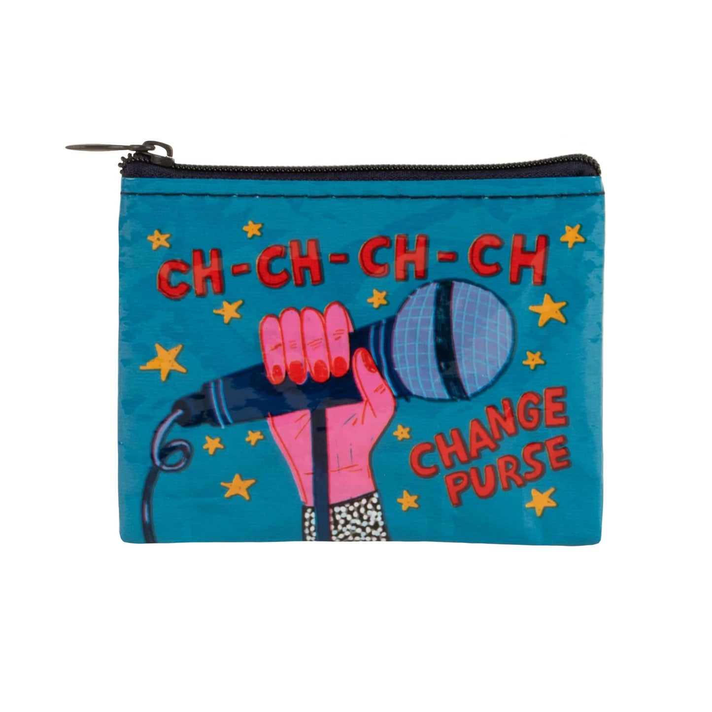 BLUE Q Ch-ch Change Purse