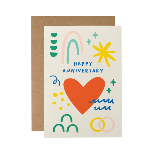 GRAPHIC FACTORY Happy Anniversary Card