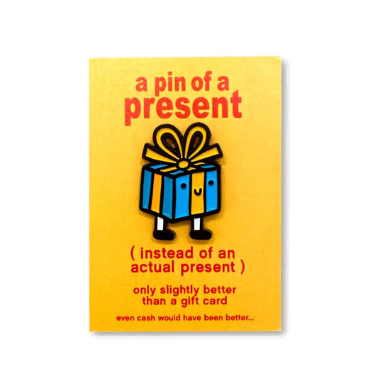 JEROEN FUNKE Present Pin