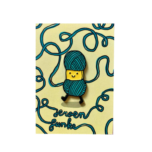 JEROEN FUNKE Yarn Ball Pin