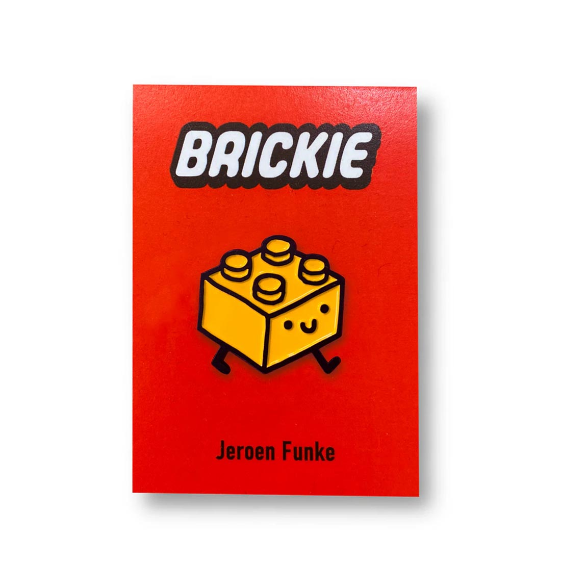 JEROEN FUNKE Yellow Brickie Pin