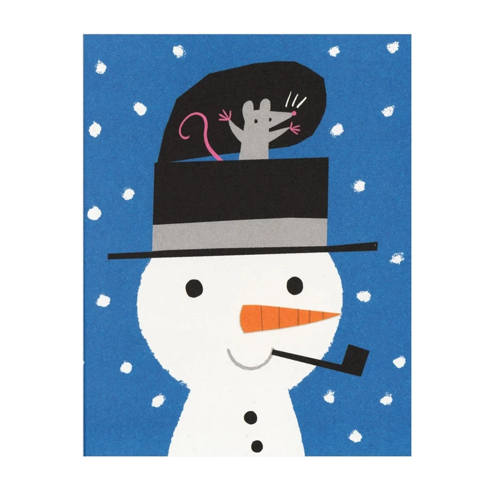 LISA JONES Snowman Surprise Mini Card