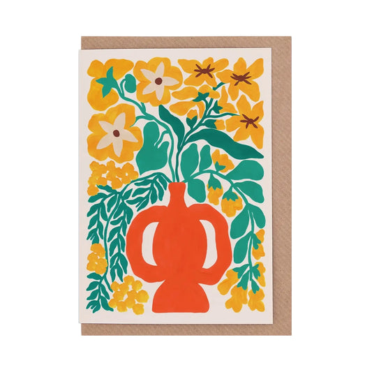 LIV LEE Golden Greetings Card