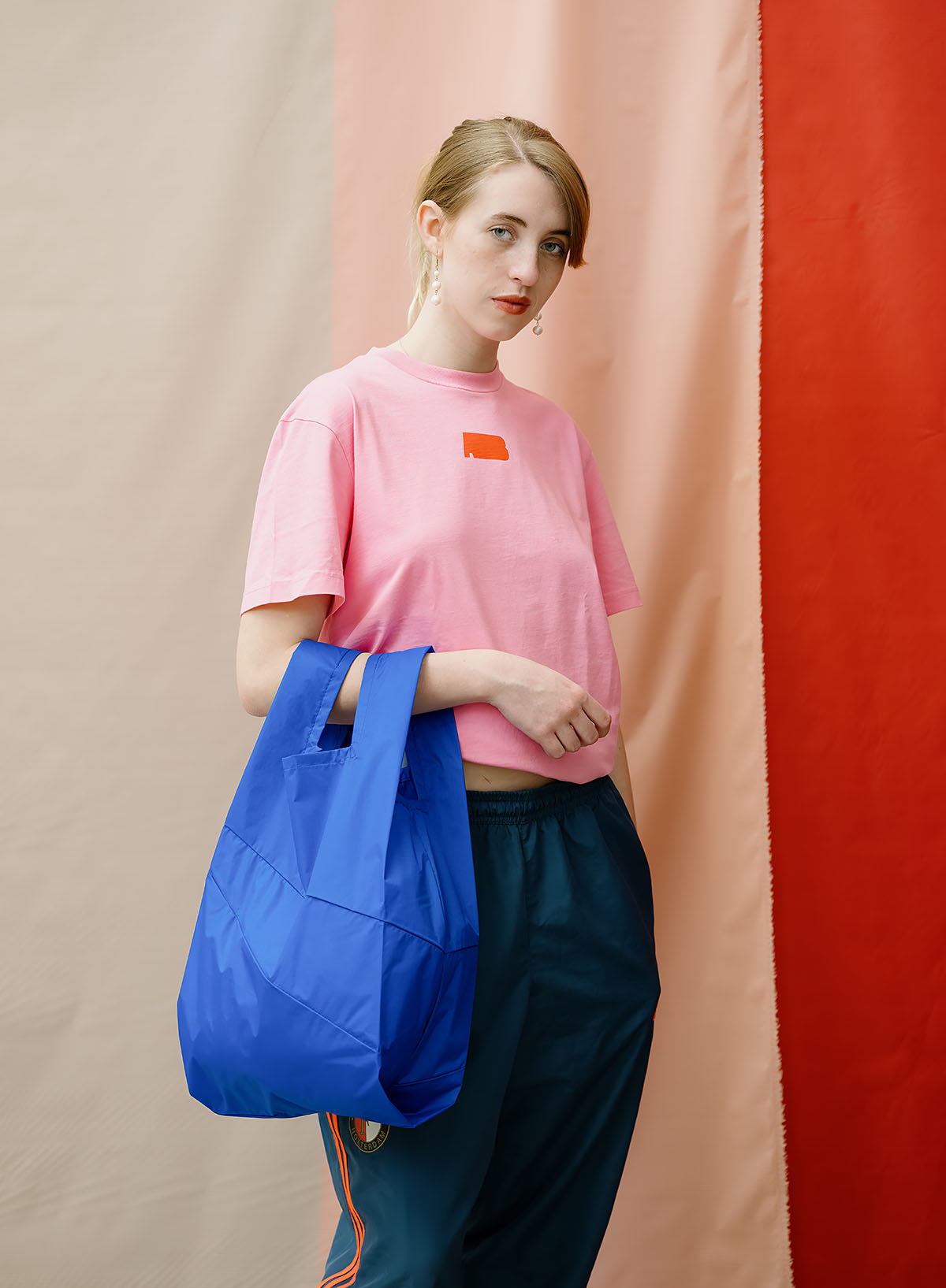 SUSAN BIJL Mono Yves Medium Shopping Bag