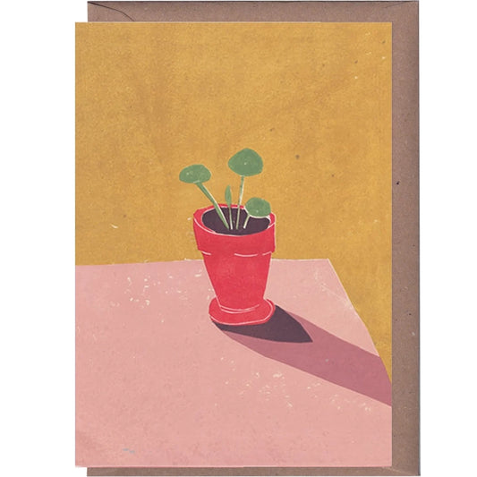 LUIZA HOLUB Pilea Baby Card