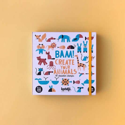 LONDJI Bam! Animals Stamp Kit