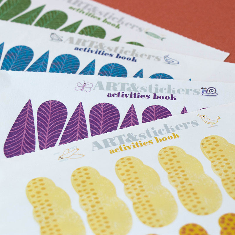 LONDJI Art & Stickers Activity Book