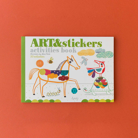 LONDJI Art & Stickers Activity Book