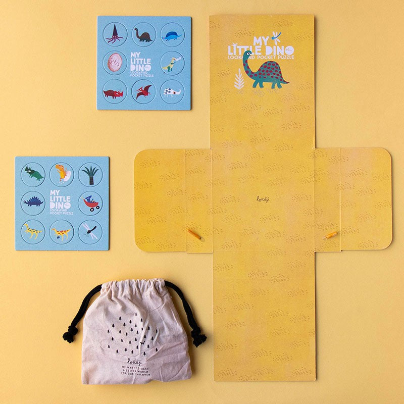 LONDJI Little Dino Pocket Puzzle