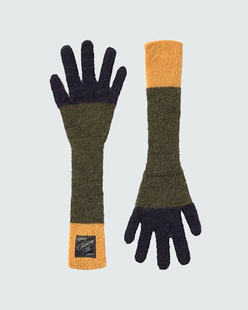 THINKING MU Maggie Gloves Green