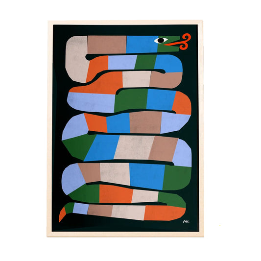 MARCELLO VELHO Multicolour Snake Print