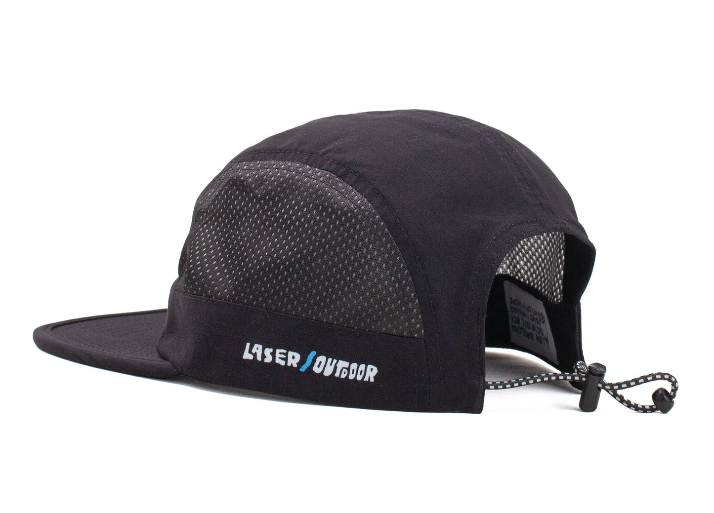 LASER BARCELONA Black Montseny 5 Panel Cap
