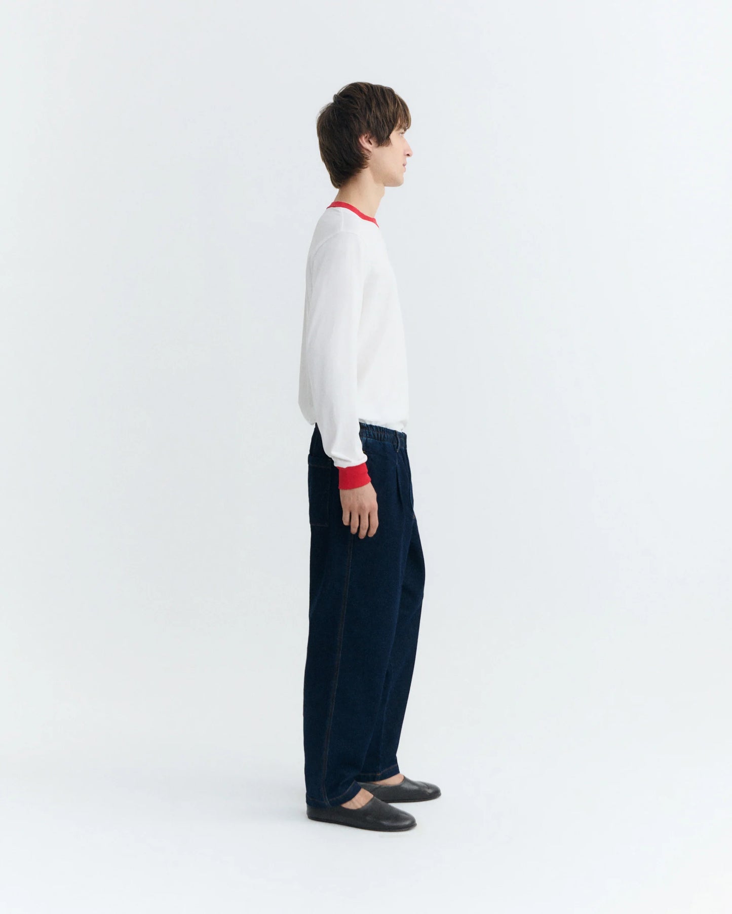 THINKING MU Luc Jeans Navy