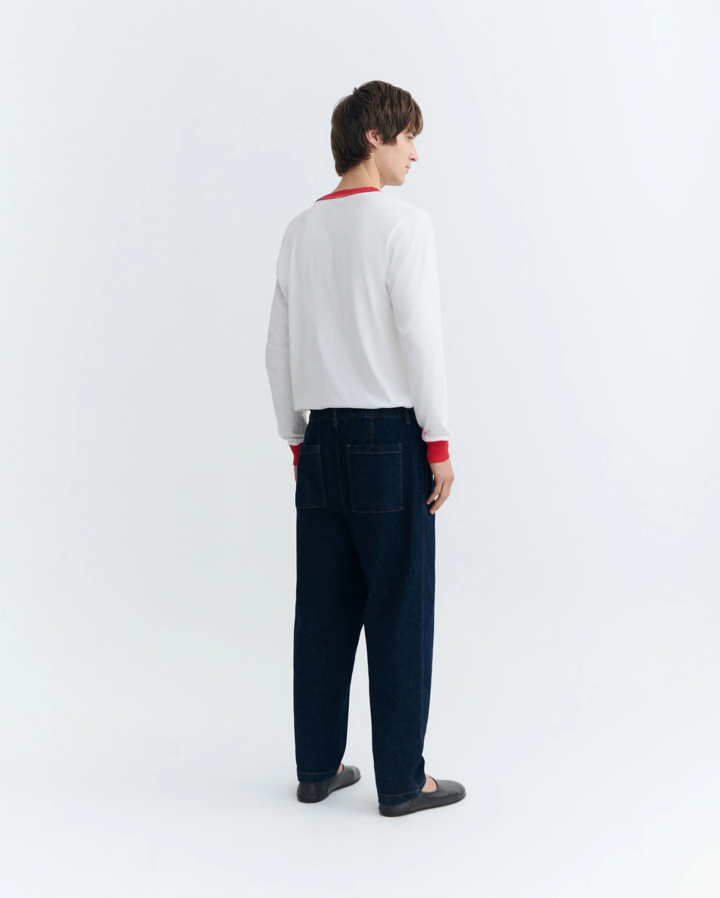 THINKING MU Luc Jeans Navy