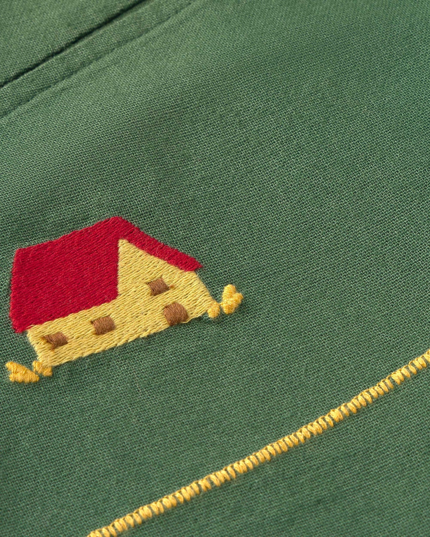 THINKING MU Jim Shirt Hand Embroidered