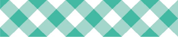 MT Jade Diagonal Check Washi Tape