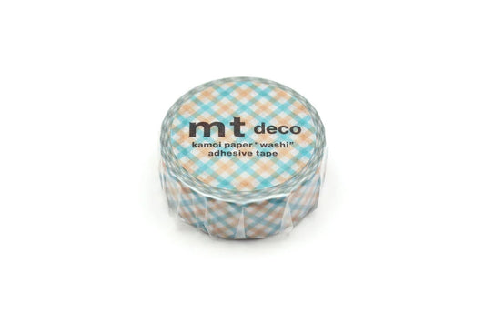 MT Diagonal Plaid Washi Tape