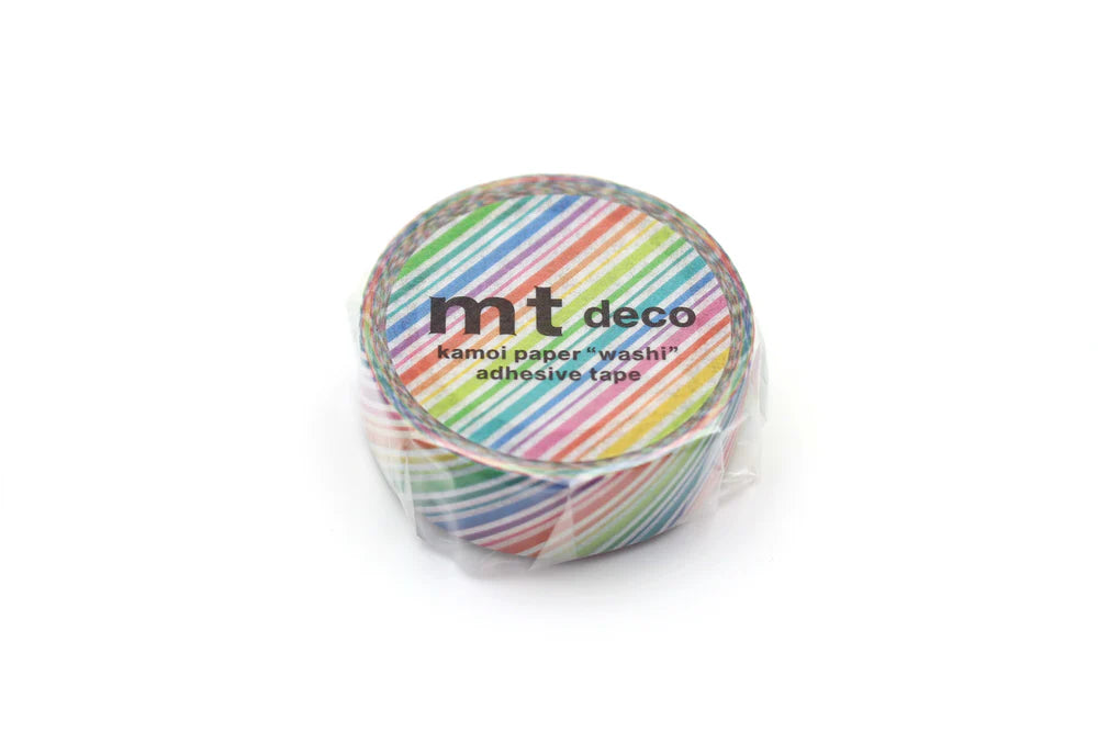MT Rainbow Stripes Washi Tape