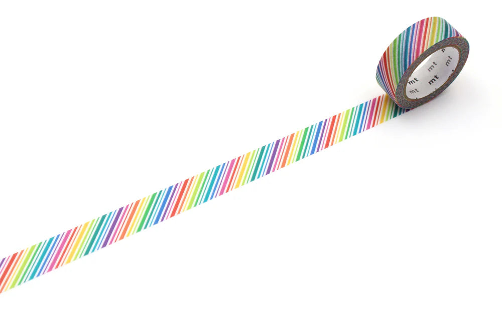 MT Rainbow Stripes Washi Tape
