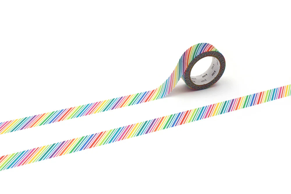 MT Rainbow Stripes Washi Tape