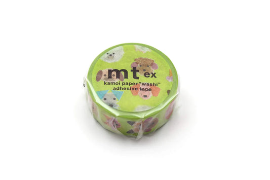 MT Dog Faces Washi Tape