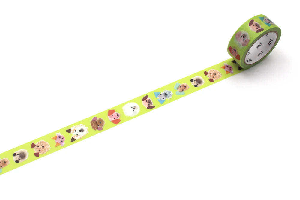 MT Dog Faces Washi Tape