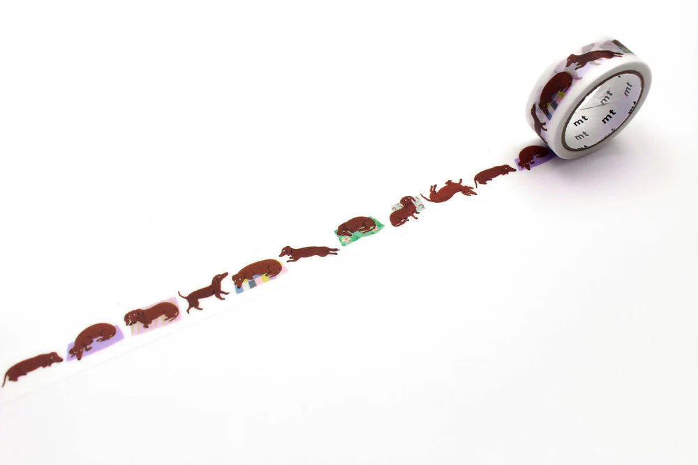 MT Léa Maupetit Sausage Dog Washi Tape