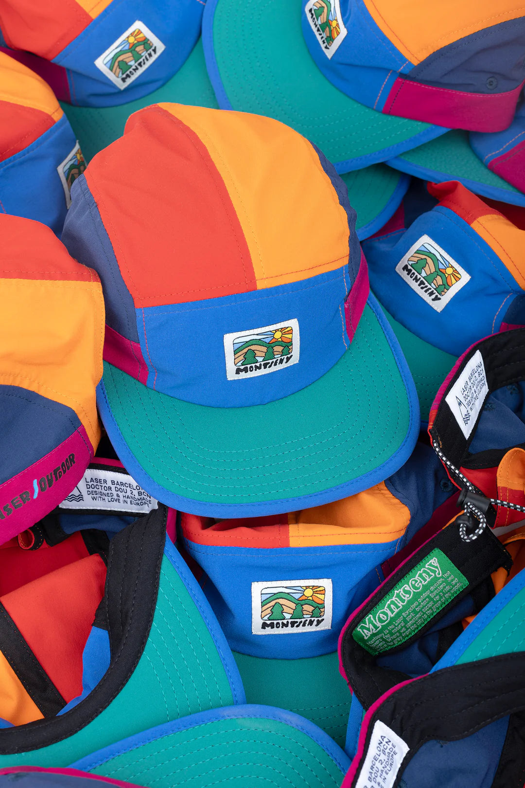 LASER BARCELONA Patchwork Montseny 5 Panel Cap