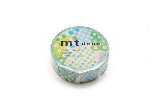 MT Blue Negapoji Dot Washi Tape