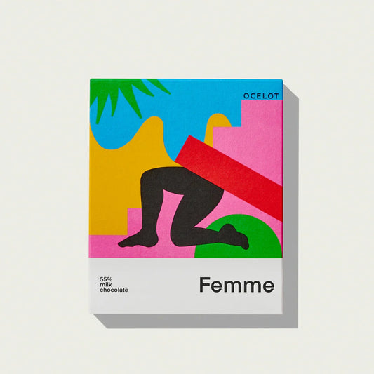 OCELOT Femme Dark Milk Chocolate 70g