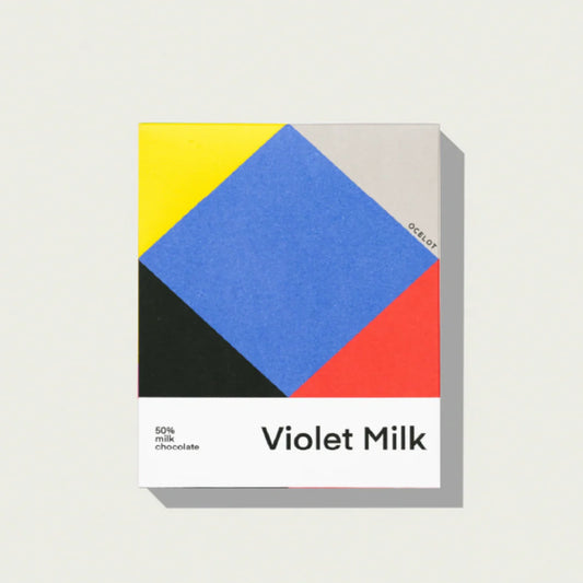 OCELOT Violet Dark Milk Chocolate 70g