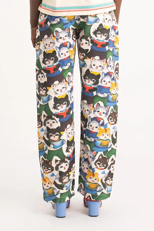 OUTSIDERS DIVISION cat Composition Trousers