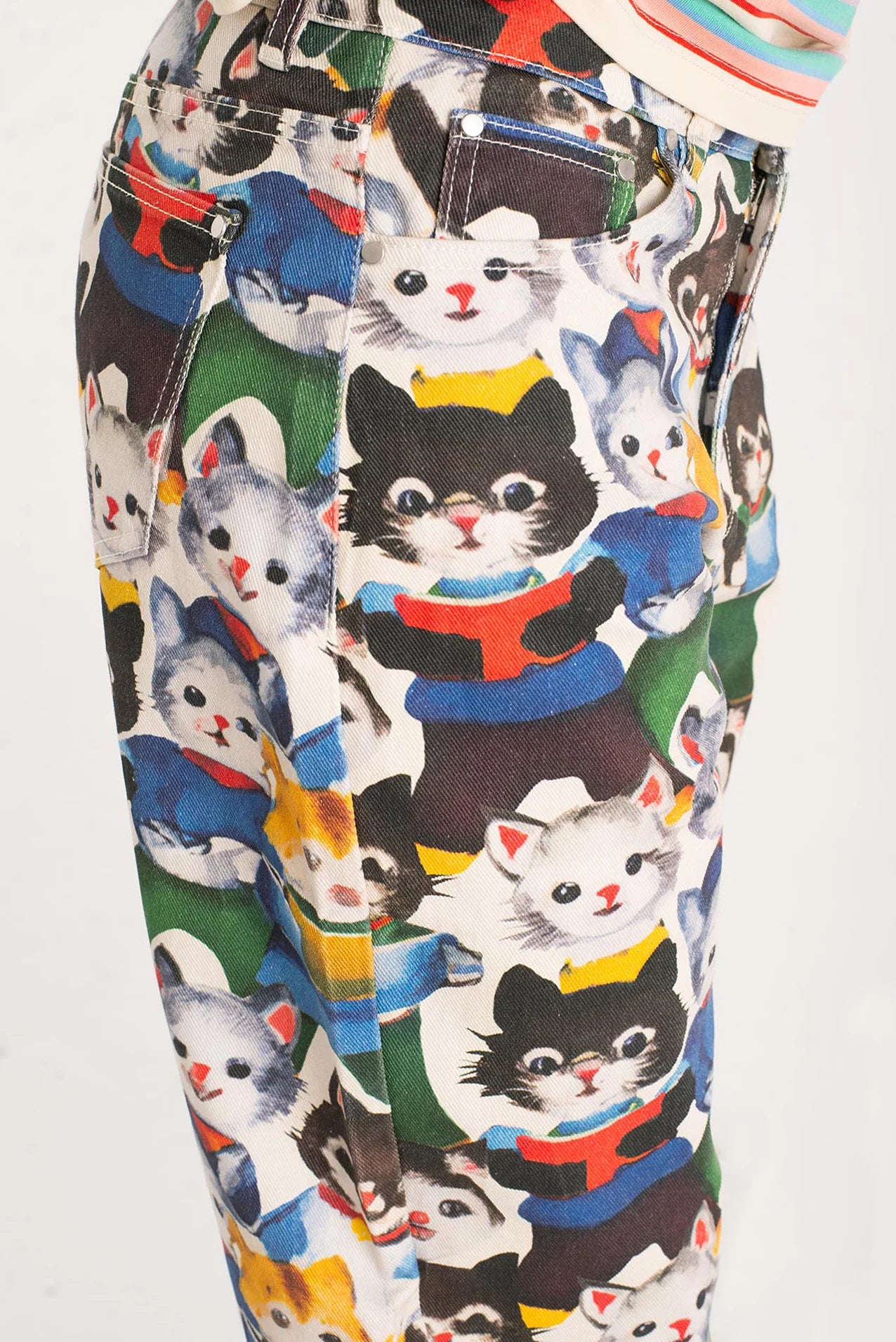 OUTSIDERS DIVISION cat Composition Trousers