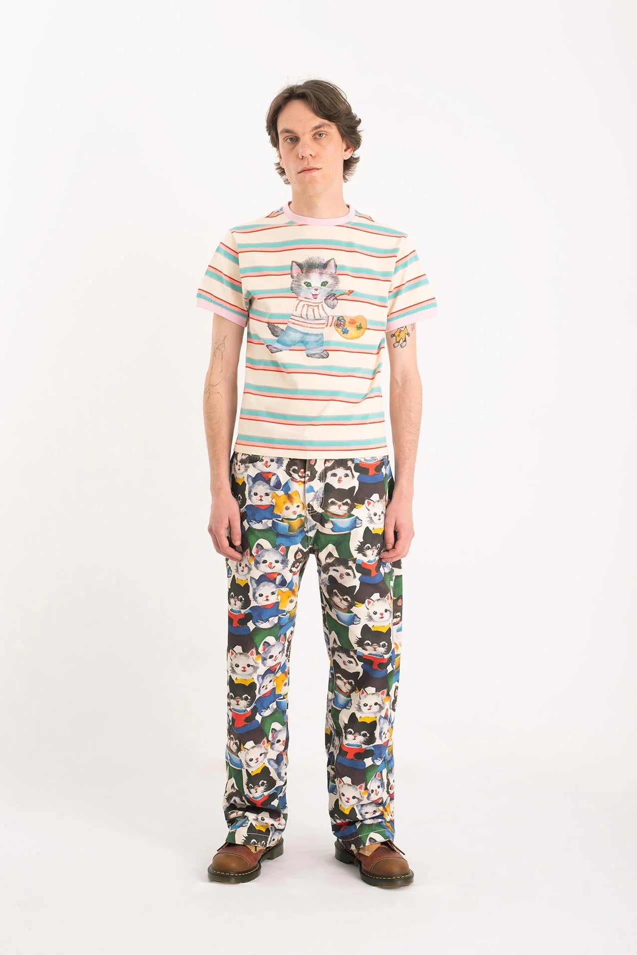 OUTSIDERS DIVISION cat Composition Trousers