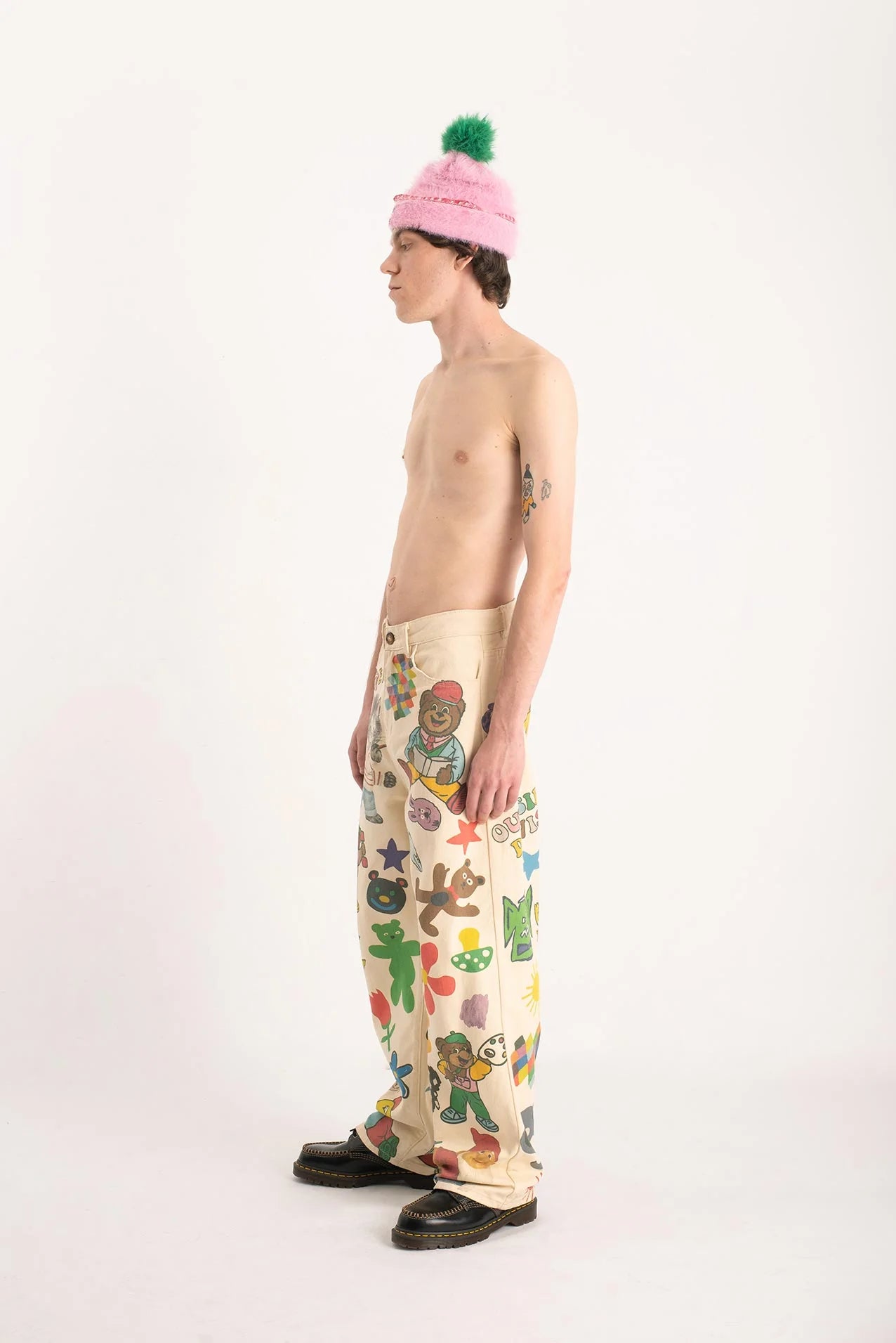 OUTSIDERS DIVISION Graphic Rave Trousers