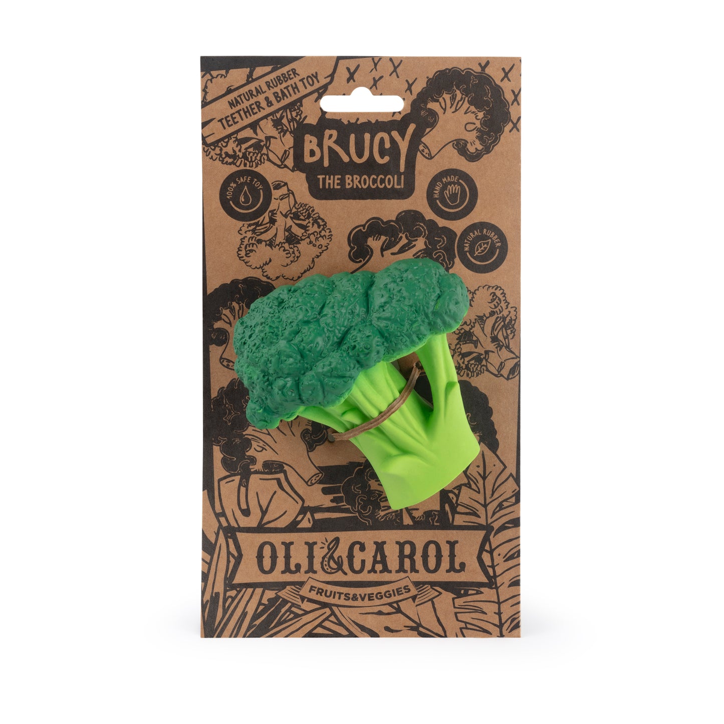 OLI & CAROL Brucy Broccoli Teether