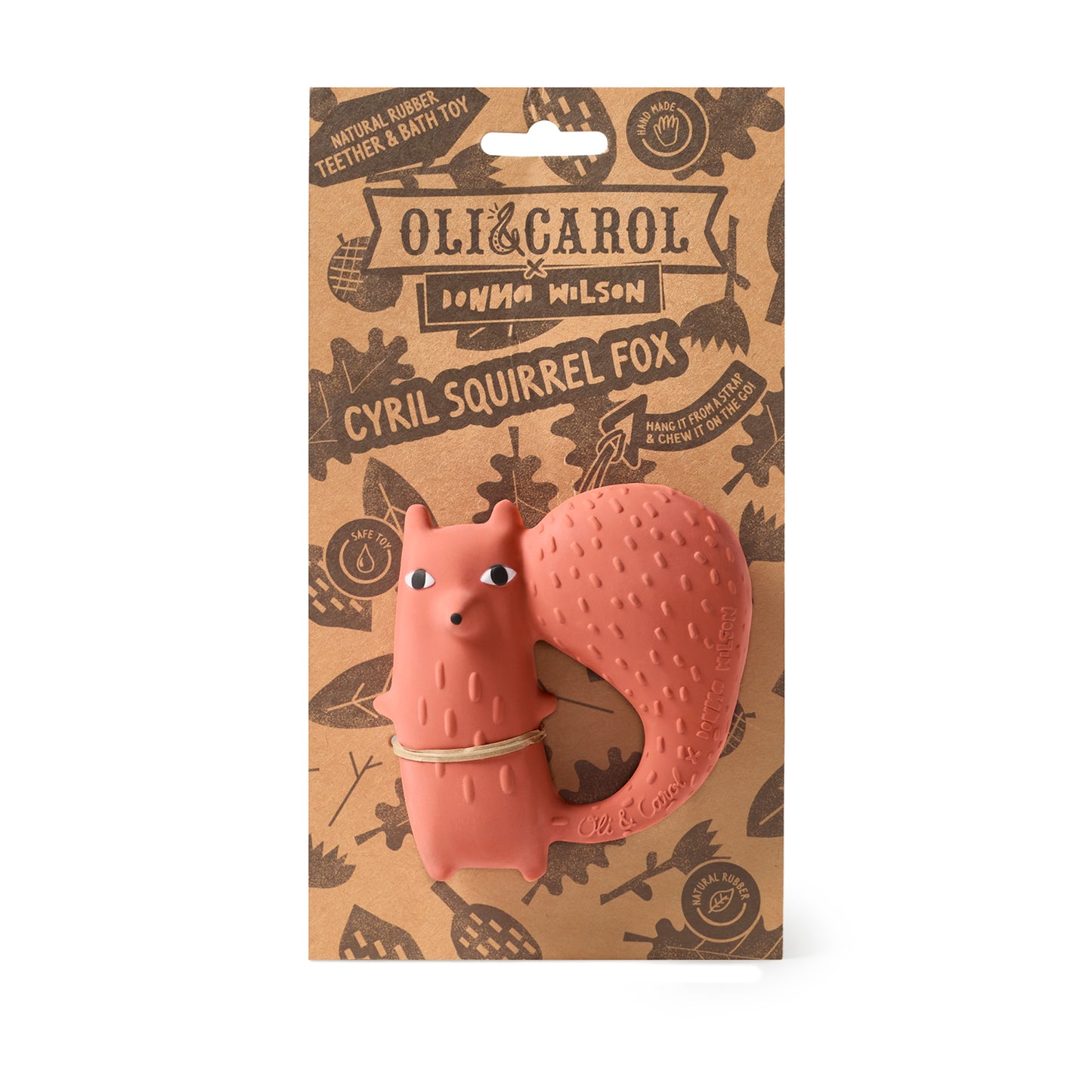 OLI & CAROL Cyril Squirrel Fox Baby Teether