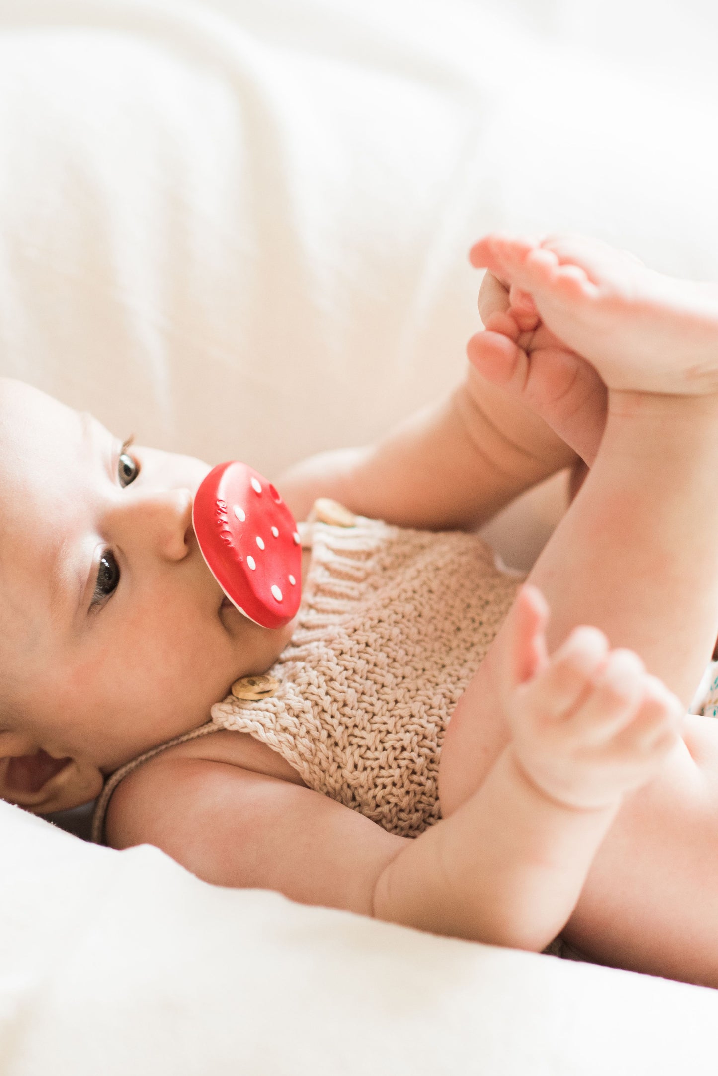 OLI & CAROL Mushroom Mini Teether