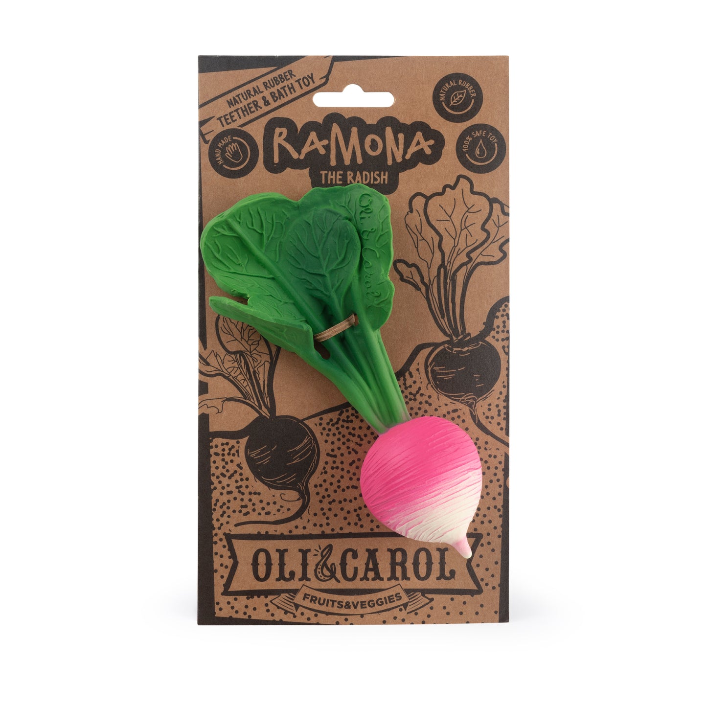 OLI & CAROL Ramona Radish Teether