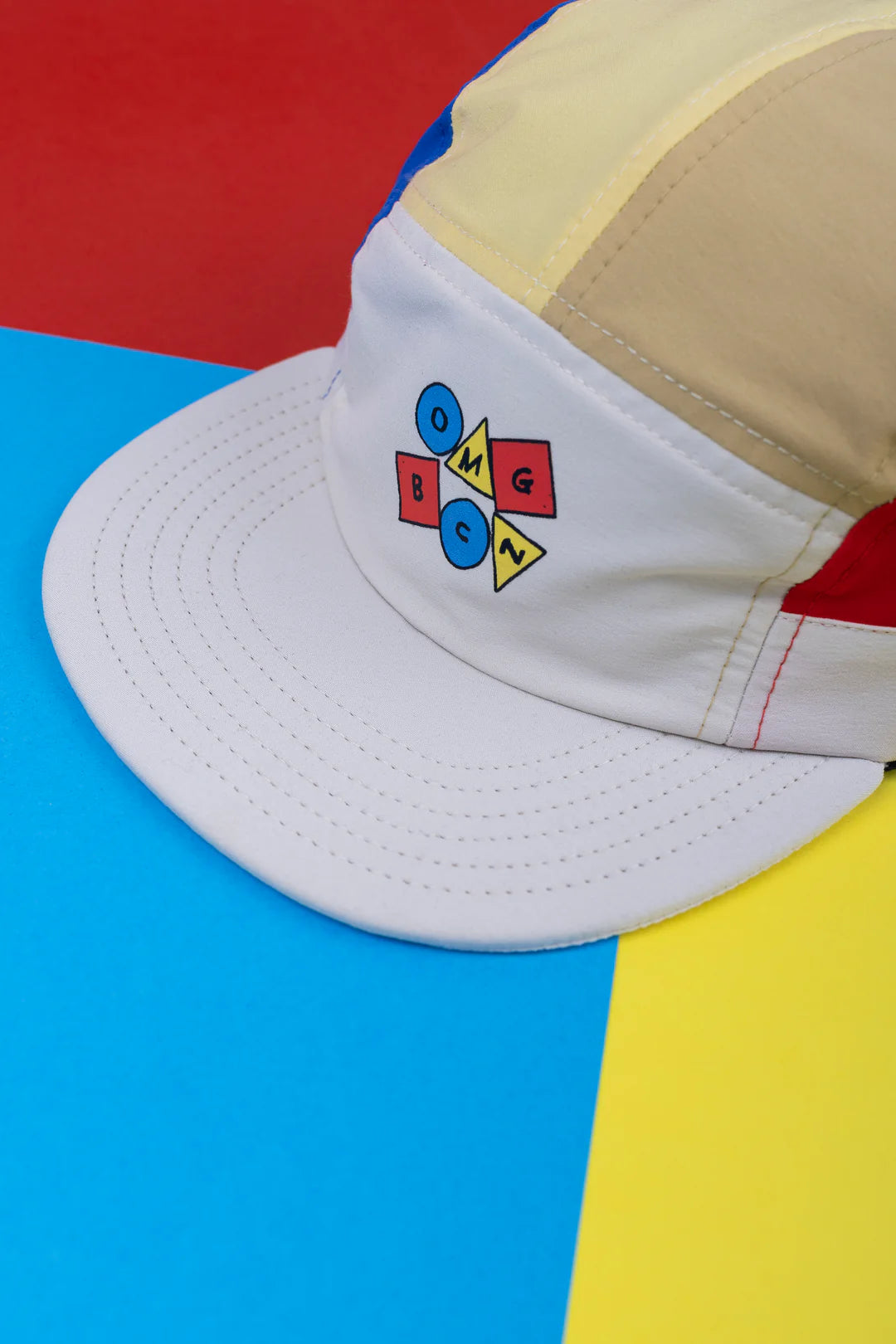 LASER BARCELONA OMG Patchwork 5 Panel Cap