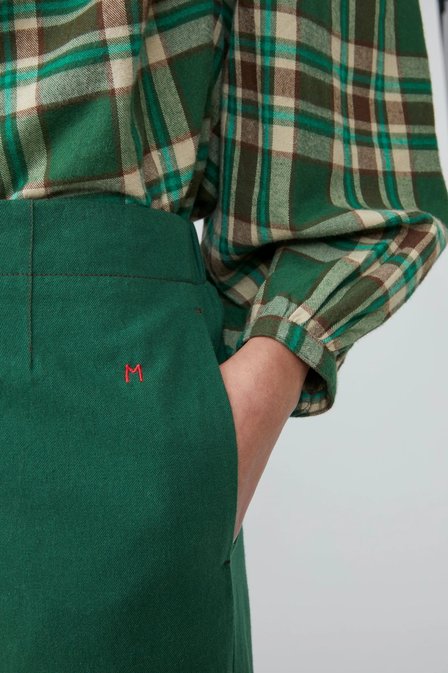 MOISMONT Pio Pants British Green