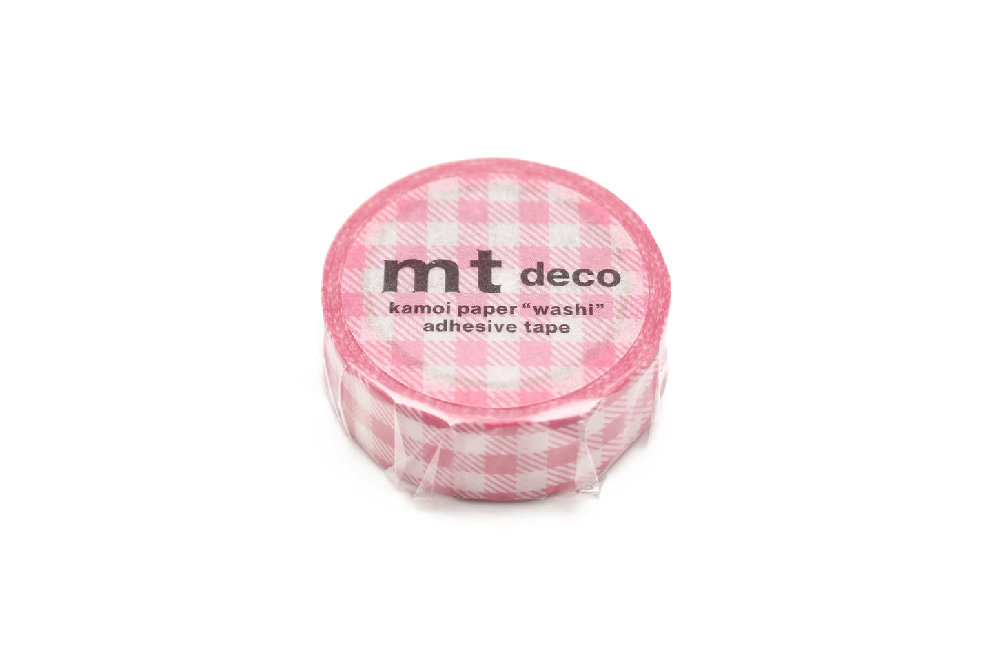 MT Pink Checkered Washi Tape