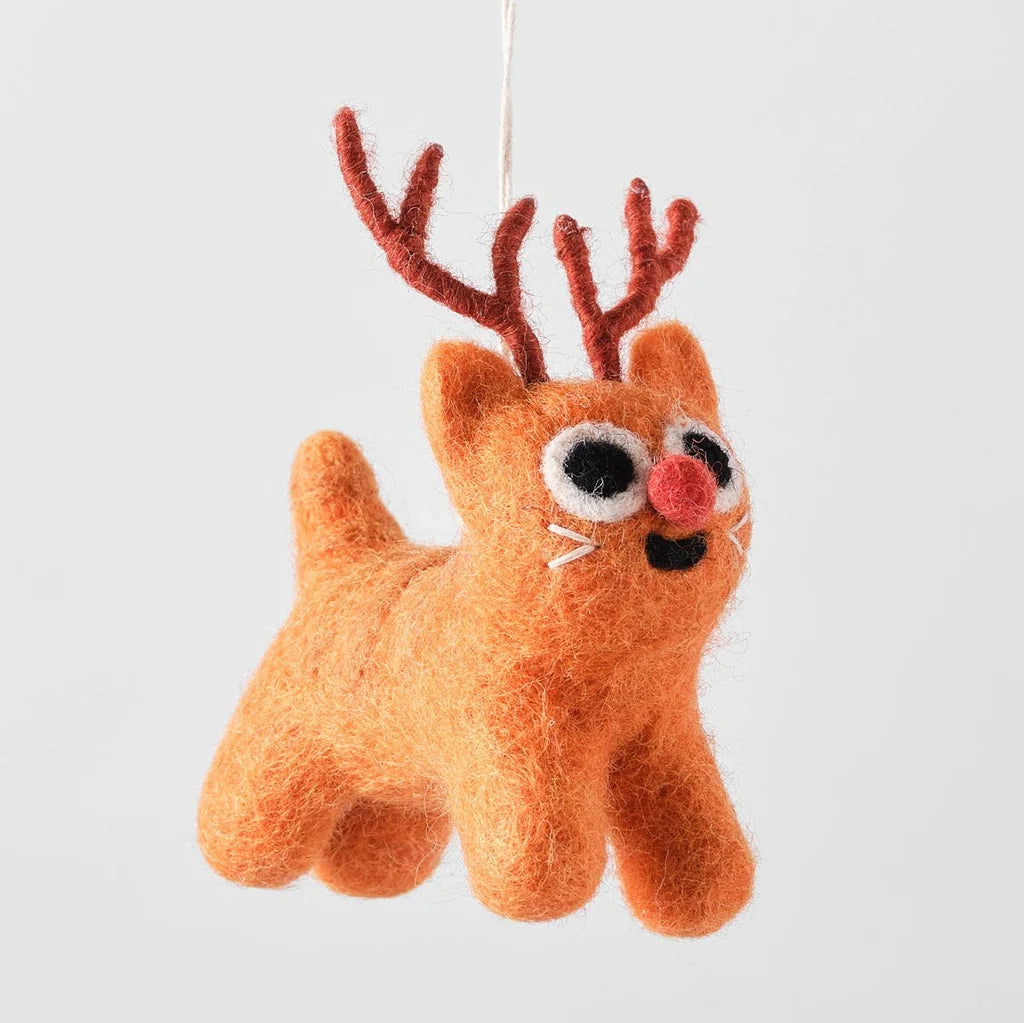 ELLIOT KRUSZYNSKI Rudy Cat Hanging Decoration