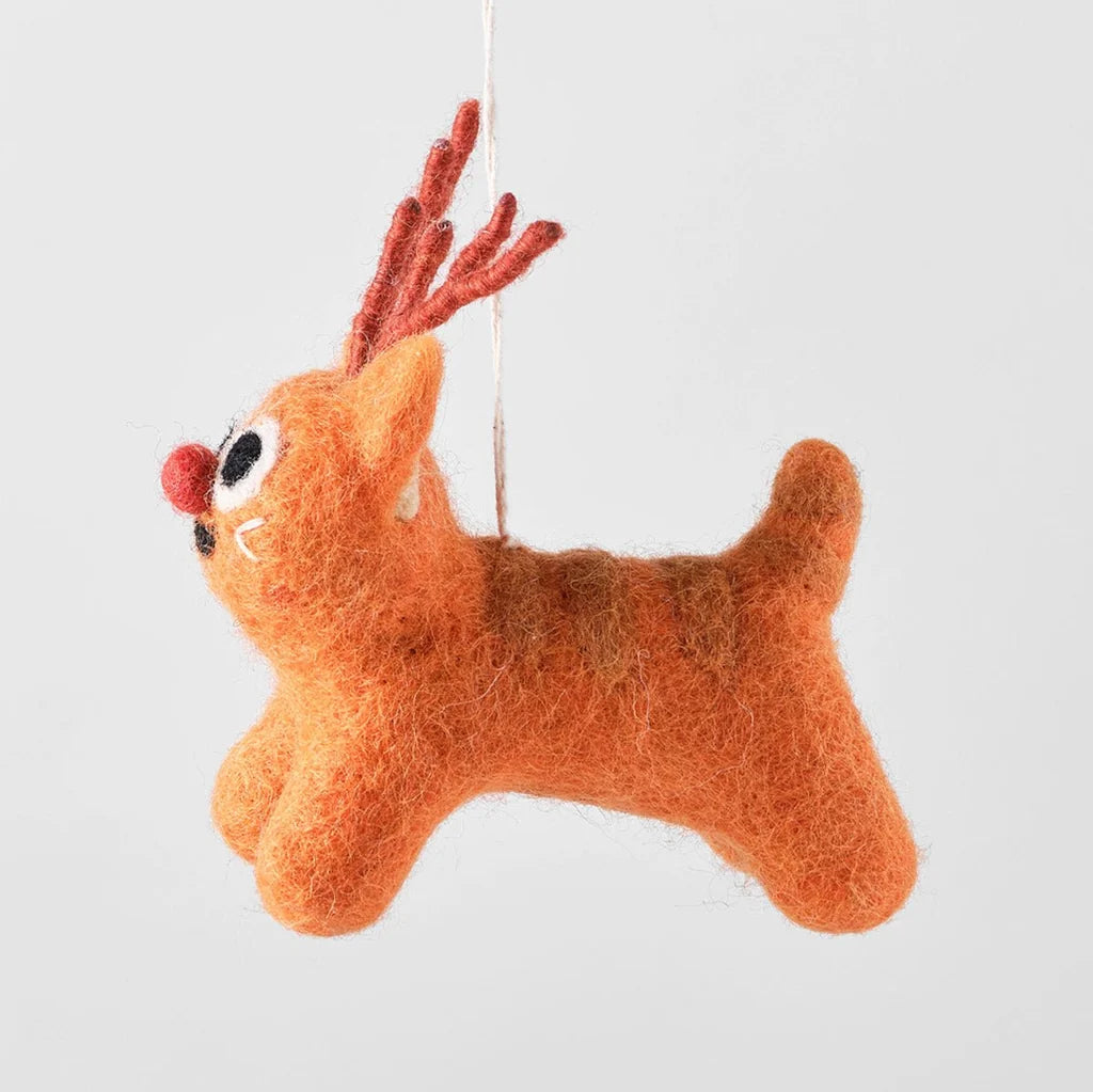 ELLIOT KRUSZYNSKI Rudy Cat Hanging Decoration